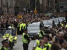 Rakev s Albtou II. dorazila do Edinburghu. (11. záí 2022)