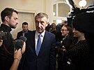 Soud s Andrejem Babiem v kauze apí hnízdo pokrauje. (13. záí 2022)