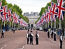 Pípravy na královnin poheb v Londýn vrcholí. (14. záí 2022)