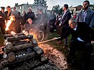 Tradiní vzpomínková akce "Masarykova vatra" pi píleitosti výroí 85. úmrtí...