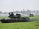 Tanky T-72M4CZ �esk� arm�dy na Dnech NATO v Ostrav�