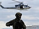 Policejni zsahov jednotky na Dnech NATO v Ostrav