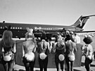 Hefnerv pvodní Big Bunny byl McDonnell Douglas DC-9. Na snímku je zachycený...
