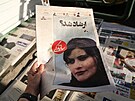 Íránskou veejnost pobouila smrt Mahsy Amíní v policejní cele. (18. záí 2022)