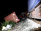 Ve stedním Chorvatsku se v pátek veer srazil osobní a nákladní vlak. (9. záí...