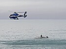 Sráku lunu s velrybou u novozélandského Jiního ostrova nepeilo pt lidí....