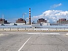 Jaderná elektrárna v Záporoí (7. srpna 2022)