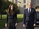 Princezna Kate a princ William (Windsor, 10. záí 2022)