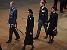 Princ William, princezna Kate, princ Harry a vévodkyn Meghan (Londýn, 14. záí...