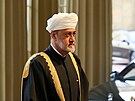 Ománský sultán Hajsám bin Tárik Saíd (Londýn, 18. záí 2022)