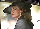 Princezna z Walesu Kate na pohbu královny Albty II. (Londýn, 19. záí 2022)