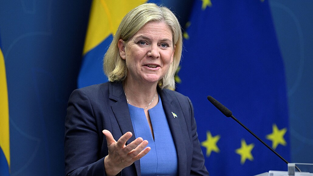 védská premiérka Magdalena Anderssonová uznala poráku ve volbách. Podá...