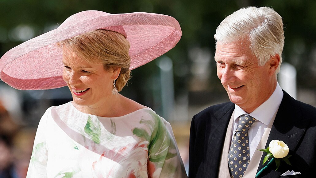 Belgická královna Mathilde a král Philippe. 