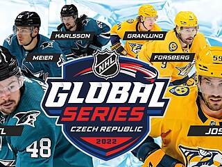 Zápas NHL Sharks vs. Predators v Praze se blíží. Vyhrajte vstupenky