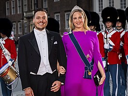Mathew Kumar a ecká a dánská princezna Theodora na oslavách výroí 50 let na...