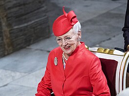 Dánská královna Margrethe II. na mi bhem oslav svého výroí 50 let na trnu...