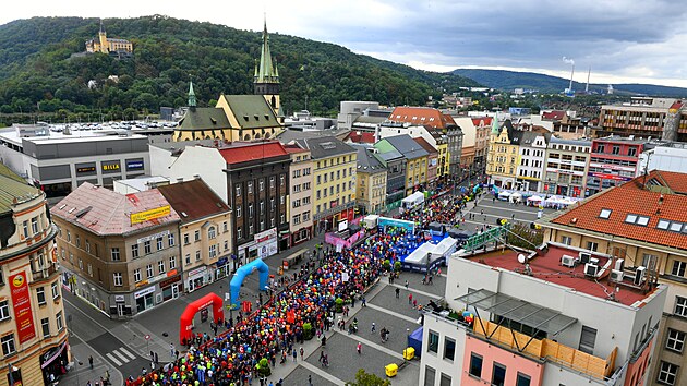 Momentka z 12. ronku steckho plmaratonu.