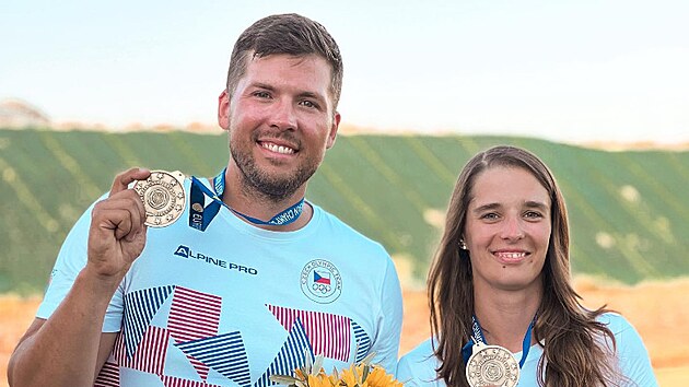 et stelci Jakub Tomeek a Barbora umov slav spolen evropsk bronz.