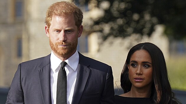Princ Harry a vévodkyně Meghan (Windsor, 10. září 2022)