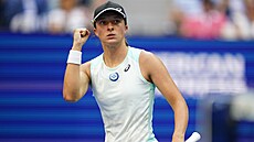 Iga wiateková ve finále US Open.