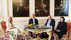 Prezident Milo Zeman pijal na Praském hrad ernohorského prezidenta Mila...