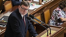 Poslanci schvalují mo�nost zastropování ceny elekt�iny a plynu. Na snímku...
