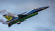 Letoun F-16 belgického letectva pojmenovaný Dream Viper