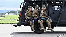 enské protiteroristické komando z Jordánska na Dnech NATO Ostrav