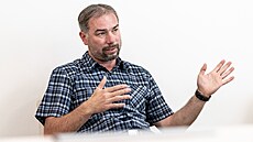 Lídr kandidátky Starostové pro Ostravu a starosta obvodu Ho��álkovice Ji�í...