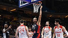 Rudy Gobert posílá smeí první osmifinále EuroBasketu do prodlouení.