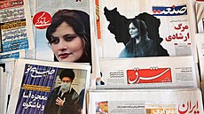 Íránskou veejnost pobouila smrt Mahsá Amíníové v policejní cele. (18. záí...