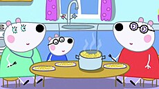 V dtském kresleném seriálu Prasátko Peppa se objevily postavy dvou patrn...