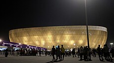 Stadion Lusail Iconic, djit finále MS 2022 v Kataru s kapacitou pro 80 tisíc...