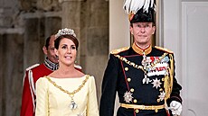 Dánská princezna Marie a princ Joachim na galavečeři u příležitosti oslav 50...