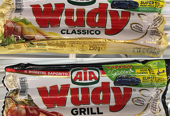 Klobásy z Itálie mohou obsahovat závadné listerie. Klobásy: Wudy Classico 250...