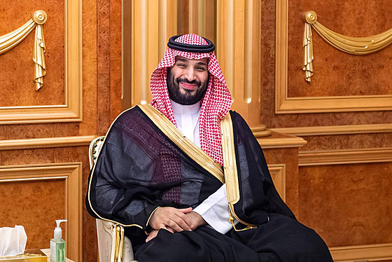 Saúdskoarabský korunní princ Muhammad bin Salmán (27. záí 2022)