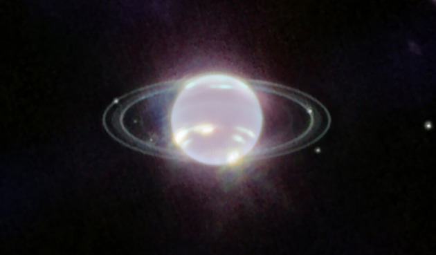 Nejjasnější pohled za 30 let. Webbův teleskop vyfotil prstence planety Neptun