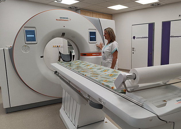 Diagnostický přístroj CT s prvky umělé inteligence Somatom X.cite v Oblastní...