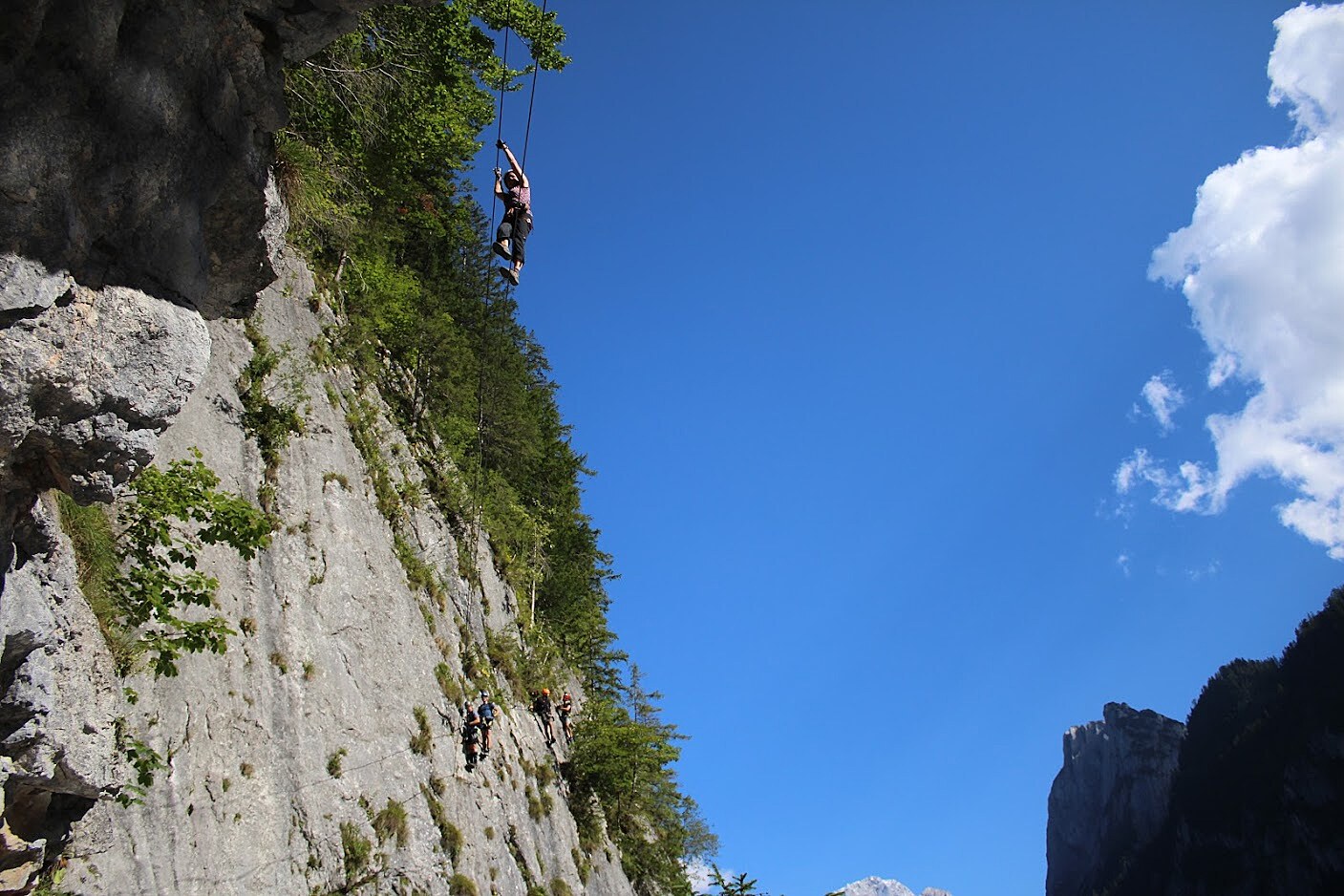 Zpestřete si Rakousko trochou adrenalinu. Ferraty u Gosau potěší i amatéry