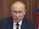 Ruský prezident Vladimir Putin v projevu k národu vyhlásil ástenou...