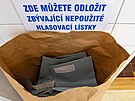 Nepouité hlasovací lístky v Hradci Králové (23. záí 2022)