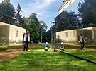 Zlínský park zdobí unikátní zrcadla