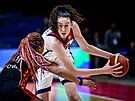 Americká basketbalistka Breanna Stewartová v zápase svtového ampionátu s...