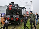 esk drhy pedstavily v Plzni porn vlak sestaven z historick techniky....
