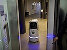 Hotelový robot v Praze (21. záí 2022)