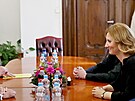 Na schzku s primátorkou Markétou Vakovou vyrazil její hlavní volební rival...