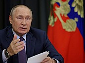 Ruský prezident Vladimir Putin. (27. září 2022)