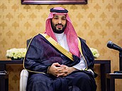 Saúdskoarabský korunní princ Muhammad bin Salmán (27. září 2022)