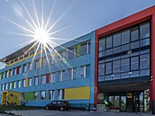 Opravená základní škola Sion v Hradci Králové. (26. 9. 2022)
