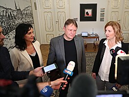 Na brnnském magistrátu se v pondlí konalo povolební vyjednávání ODS s hnutím...